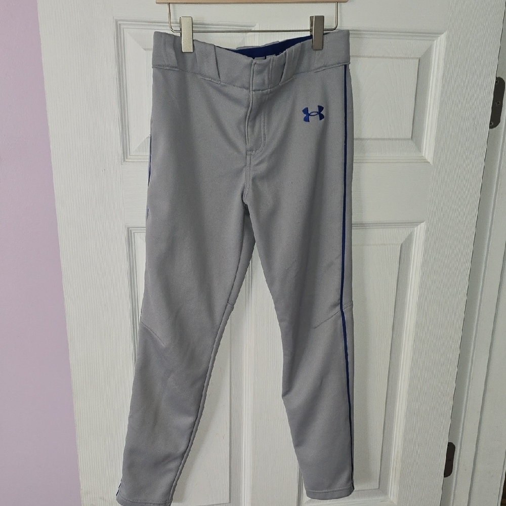 Under Armour Gray Athletic BASEBALL Pants